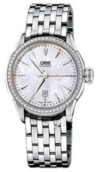 Pre-Owned Oris Artelier Date Diamond Watch
